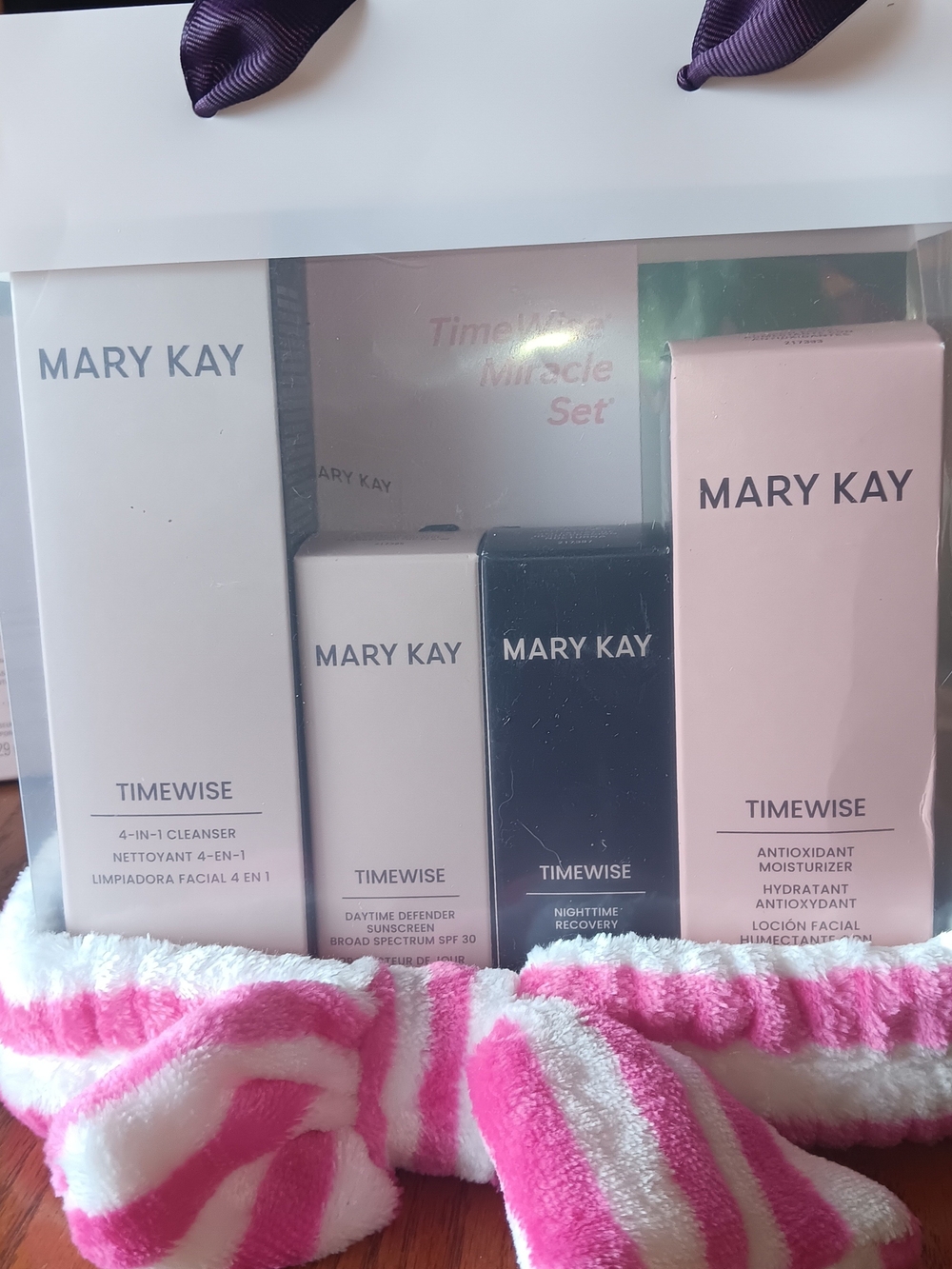 Mary Kay TimeWise Cleanser & Moisturizer Set - Pink